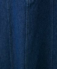 GJHAW47180 Jocomomola(ホコモモラ) バックスリットロングデニムスカート ネイビー