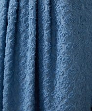 GJHCD31180 Jocomomola(ホコモモラ) Flor de escudo ジャカードフレアスカート ブルー