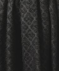 GJHCD31180 Jocomomola(ホコモモラ) Flor de escudo ジャカードフレアスカート ブラック