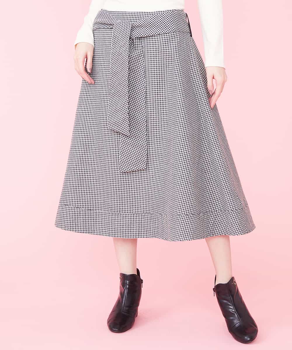 2way T R チェックフレアスカート ミモレ丈スカート Jocomomola ホコモモラ イトキンオンラインストア 2way T R チェックフレアスカート ミモレ丈スカート Jocomomola ホコモモラ イトキンオンラインストア