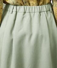 GJHDD36200 Jocomomola(ホコモモラ) Pluma de flecha フレアスカート ライトグリーン