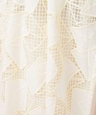GJHDT04230 Jocomomola(ホコモモラ) Carta 刺繍レースラップスカート アイボリー