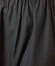 GJHFD33180 Jocomomola(ホコモモラ) Facil 刺繍入りツイルフレアスカート ダークグレー