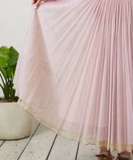 GJHFD37200 Jocomomola(ホコモモラ) 【2WAY】Ambos チュールリバーシブルスカート ベージュ