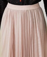 GJHFD37200 Jocomomola(ホコモモラ) 【2WAY】Ambos チュールリバーシブルスカート ベージュ