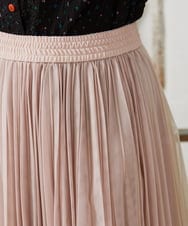 GJHFD37200 Jocomomola(ホコモモラ) 【2WAY】Ambos チュールリバーシブルスカート ベージュ