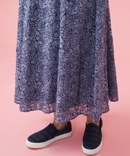 GJHFS02230 Jocomomola(ホコモモラ) Salamanca タックスカート ブルー