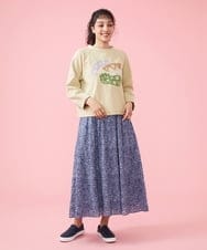 GJHFS02230 Jocomomola(ホコモモラ) Salamanca タックスカート ブルー