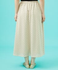 GJHGB52220 Jocomomola(ホコモモラ) Fruta delicada ラッセルレーススカート ベージュ