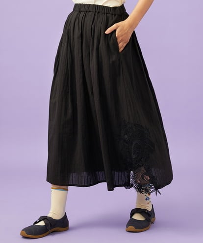 GJHGD70240 Jocomomola Miguelde Cervantes レース付きスカート