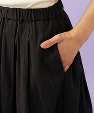 GJHGD70240 Jocomomola(ホコモモラ) Miguelde Cervantes レース付きスカート ブラック