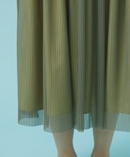 GJHHS34170 Jocomomola(ホコモモラ) wavy チュールシアースカート ライトブルー