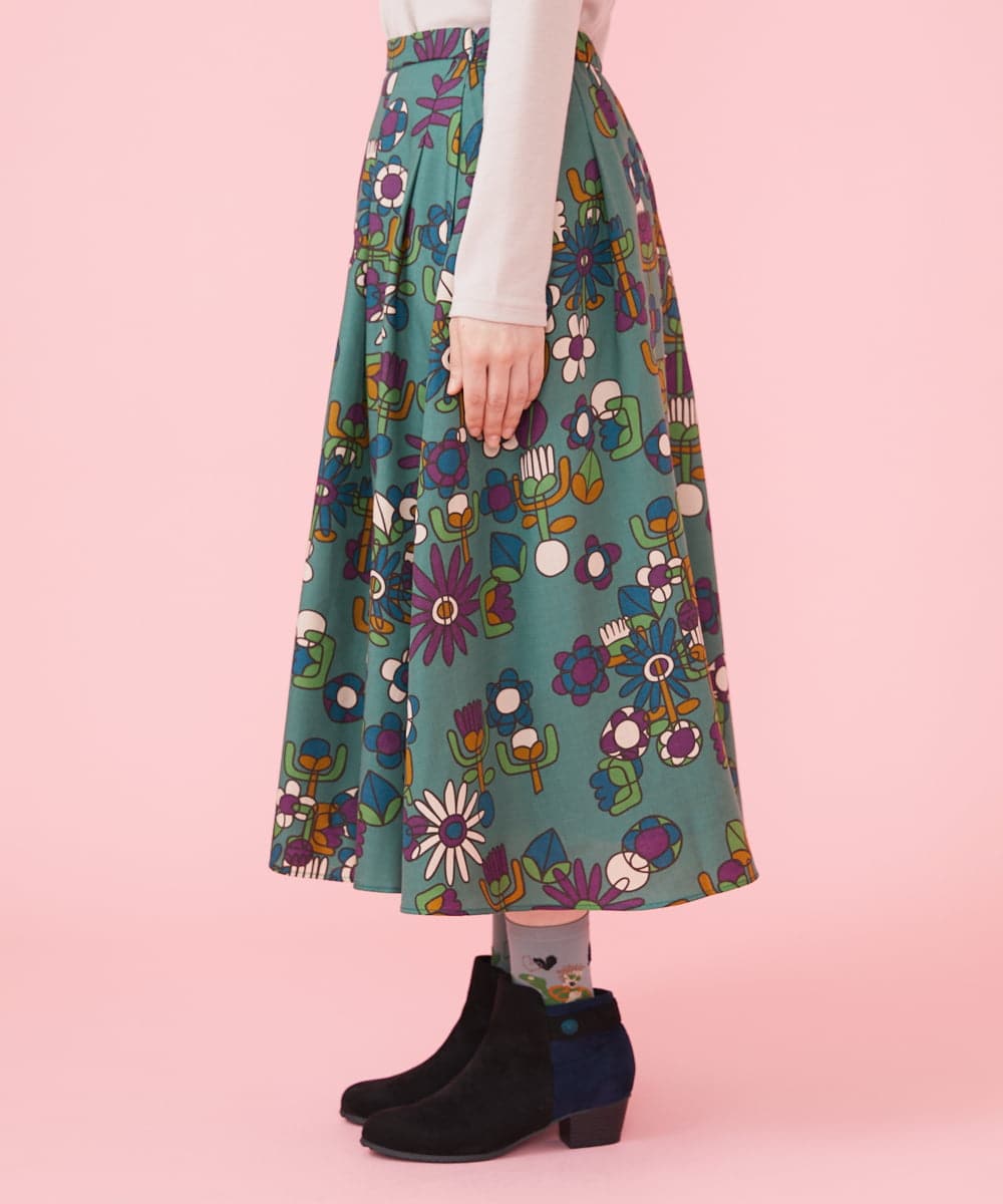 Candy Flower プリントスカート(その他のスカート) | Jocomomola 