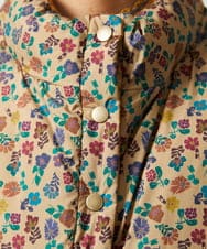 GJJAE38420 Jocomomola(ホコモモラ) 【リバーシブル】Flor Alta ショートダウンジャケット マスタード