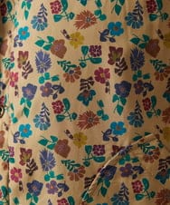 GJJAE38420 Jocomomola(ホコモモラ) 【リバーシブル】Flor Alta ショートダウンジャケット マスタード