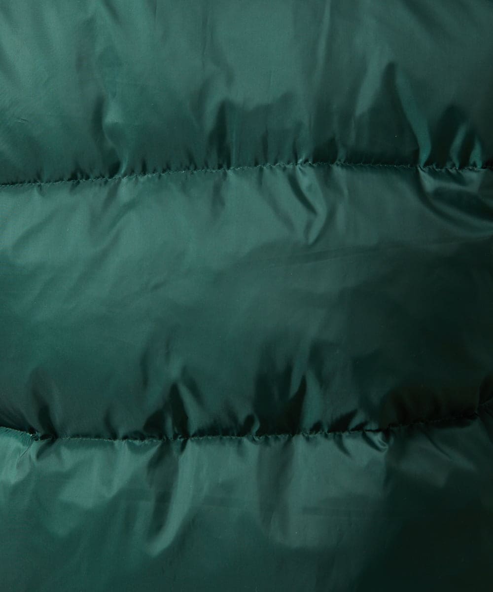 GJJAE38420 Jocomomola(ホコモモラ) 【リバーシブル】Flor Alta ショートダウンジャケット グリーン