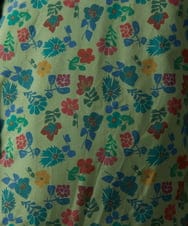 GJJAE38420 Jocomomola(ホコモモラ) 【リバーシブル】Flor Alta ショートダウンジャケット グリーン