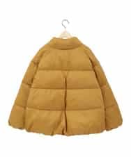 GJJAE38420 Jocomomola(ホコモモラ) 【リバーシブル】Flor Alta ショートダウンコート マスタード
