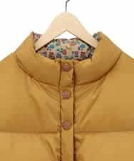 GJJAE38420 Jocomomola(ホコモモラ) 【リバーシブル】Flor Alta ショートダウンコート マスタード