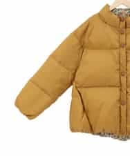 GJJAE38420 Jocomomola(ホコモモラ) 【リバーシブル】Flor Alta ショートダウンコート マスタード