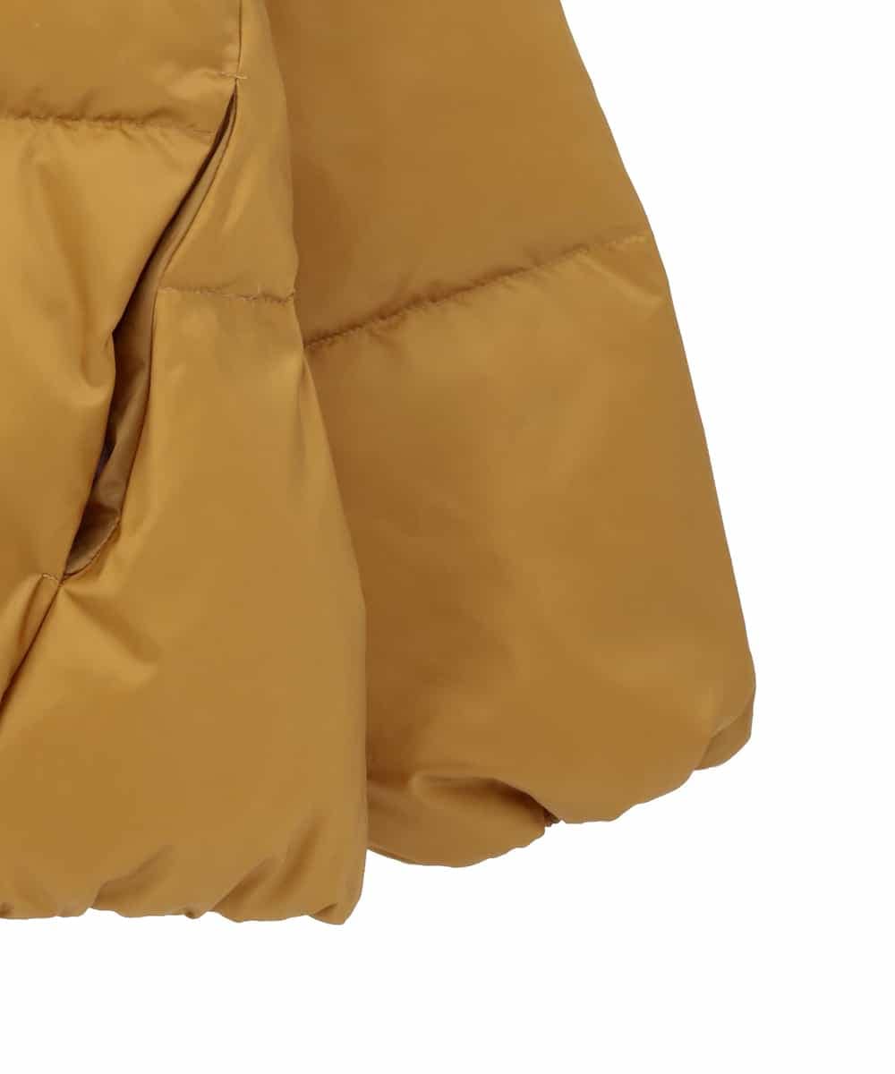 GJJAE38420 Jocomomola(ホコモモラ) 【リバーシブル】Flor Alta ショートダウンコート マスタード