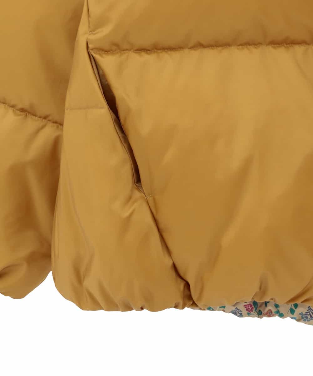 GJJAE38420 Jocomomola(ホコモモラ) 【リバーシブル】Flor Alta ショートダウンコート マスタード