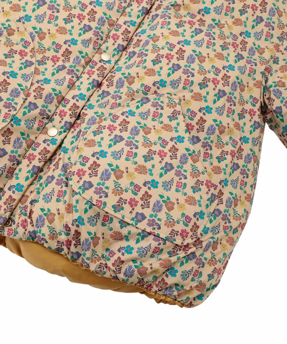 GJJAE38420 Jocomomola(ホコモモラ) 【リバーシブル】Flor Alta ショートダウンコート マスタード