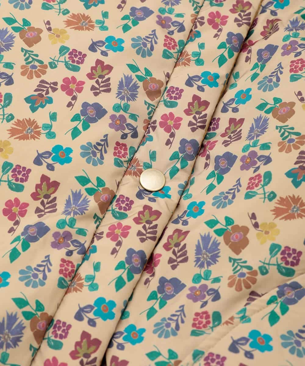 GJJAE38420 Jocomomola(ホコモモラ) 【リバーシブル】Flor Alta ショートダウンコート マスタード