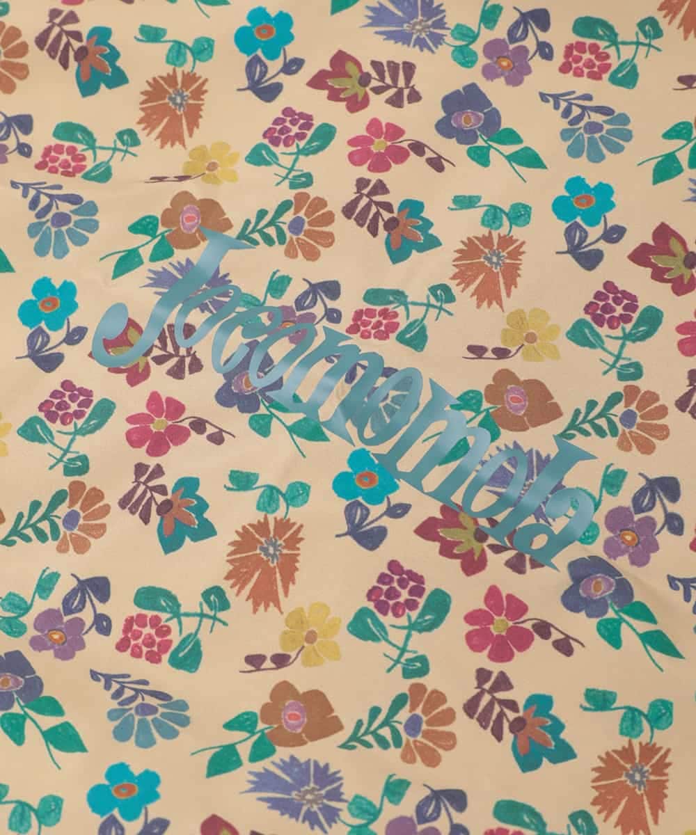 GJJAE38420 Jocomomola(ホコモモラ) 【リバーシブル】Flor Alta ショートダウンコート マスタード