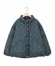 GJJAE38420 Jocomomola(ホコモモラ) 【リバーシブル】Flor Alta ショートダウンコート マスタード