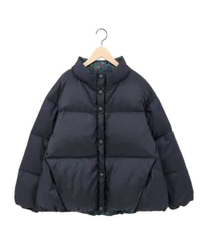 GJJAE38420 Jocomomola 【リバーシブル】Flor Alta ショートダウンコート