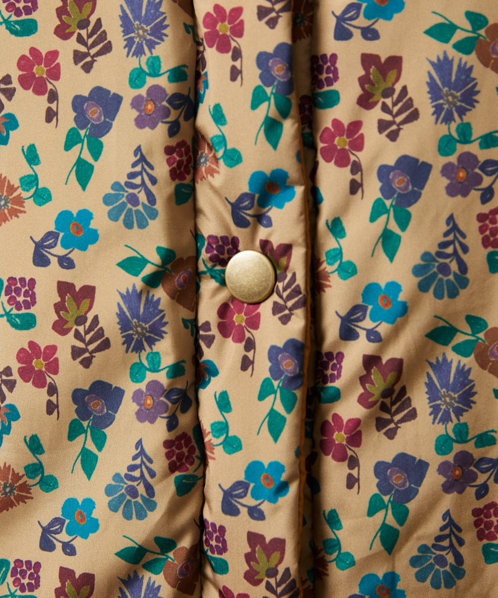 GJJAE39470 Jocomomola(ホコモモラ) 【リバーシブル】Flor Alta ロングダウンコート マスタード