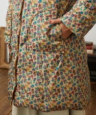 GJJAE39470 Jocomomola(ホコモモラ) 【リバーシブル】Flor Alta ロングダウンコート マスタード