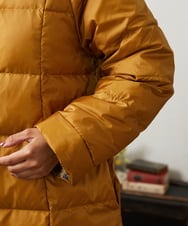 GJJAE39470 Jocomomola(ホコモモラ) 【リバーシブル】Flor Alta ロングダウンコート マスタード