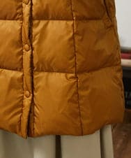 GJJAE39470 Jocomomola(ホコモモラ) 【リバーシブル】Flor Alta ロングダウンコート マスタード