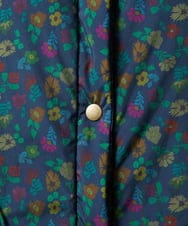 GJJAE39470 Jocomomola(ホコモモラ) 【リバーシブル】Flor Alta ロングダウンコート ネイビー