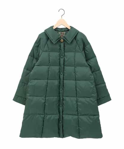 GJJAE39470 Jocomomola 【リバーシブル】Flor Alta ロングダウンコート