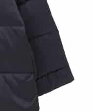 GJJAE39470 Jocomomola(ホコモモラ) 【リバーシブル】Flor Alta ロングダウンコート ネイビー