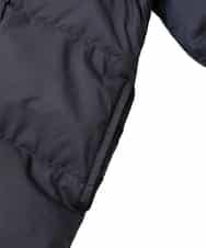 GJJAE39470 Jocomomola(ホコモモラ) 【リバーシブル】Flor Alta ロングダウンコート ネイビー