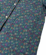 GJJAE39470 Jocomomola(ホコモモラ) 【リバーシブル】Flor Alta ロングダウンコート ネイビー