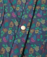 GJJAE39470 Jocomomola(ホコモモラ) 【リバーシブル】Flor Alta ロングダウンコート ネイビー