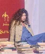 GJJCD02420 Jocomomola(ホコモモラ) La escena inicial ジャカードハーフ丈コート ベージュ