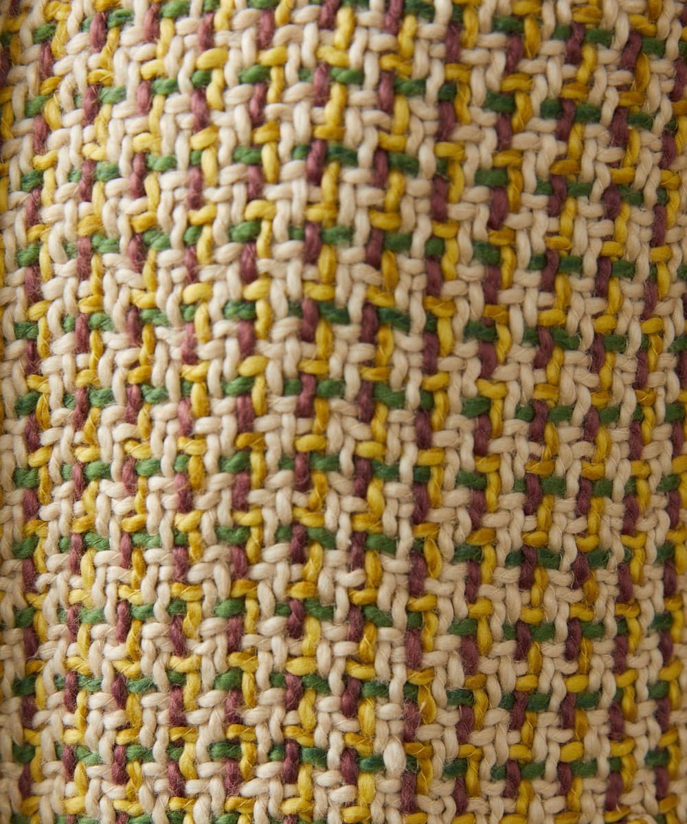 GJJCD02420 Jocomomola(ホコモモラ) La escena inicial ジャカードハーフ丈コート ベージュ