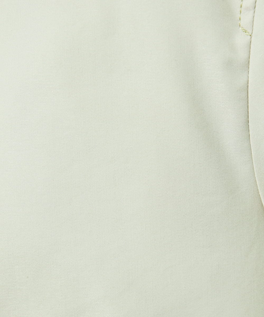 GJJDD30380 Jocomomola(ホコモモラ) 裏地プリントロングコート ベージュ