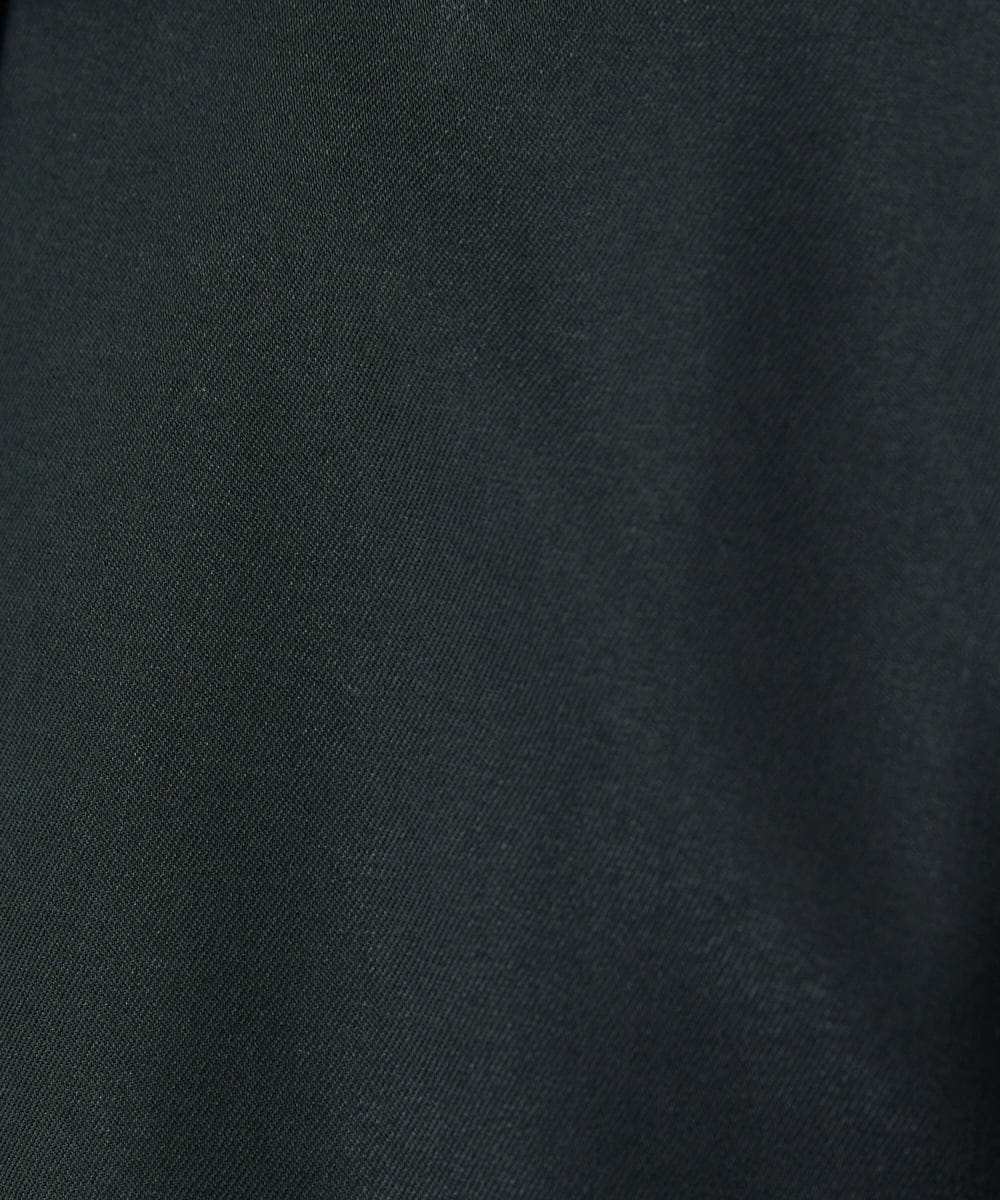 GJJDD30380 Jocomomola(ホコモモラ) 裏地プリントロングコート ブラック