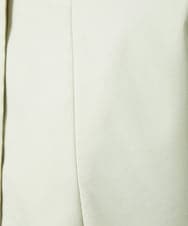 GJJDD31330 Jocomomola(ホコモモラ) 裏地プリント  ノーカラーミドル丈コート ベージュ