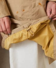 GJJDE03380 Jocomomola(ホコモモラ) Molino de vientoycasa 刺繍ロングコート ベージュ