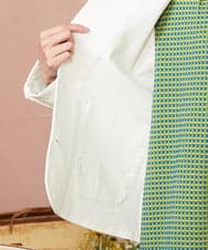 GJJDE40250 Jocomomola(ホコモモラ) カツラギワークジャケット アイボリー