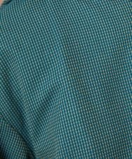 GJJDE43350 Jocomomola(ホコモモラ) Chorlito 千鳥チェックフード付きジャケット グリーン