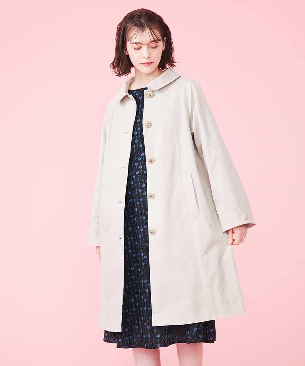激安特価 ステンカラースプリングコート【新品】 anatelier - スプリングコート